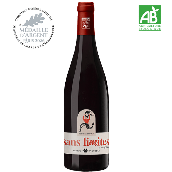 sans limites rouge bio medaille argent 2026