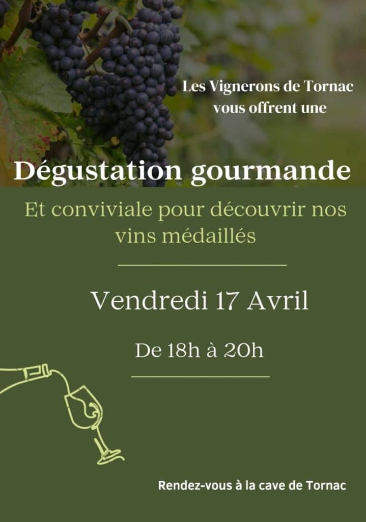 Degustation gratuite 17 avril 2026