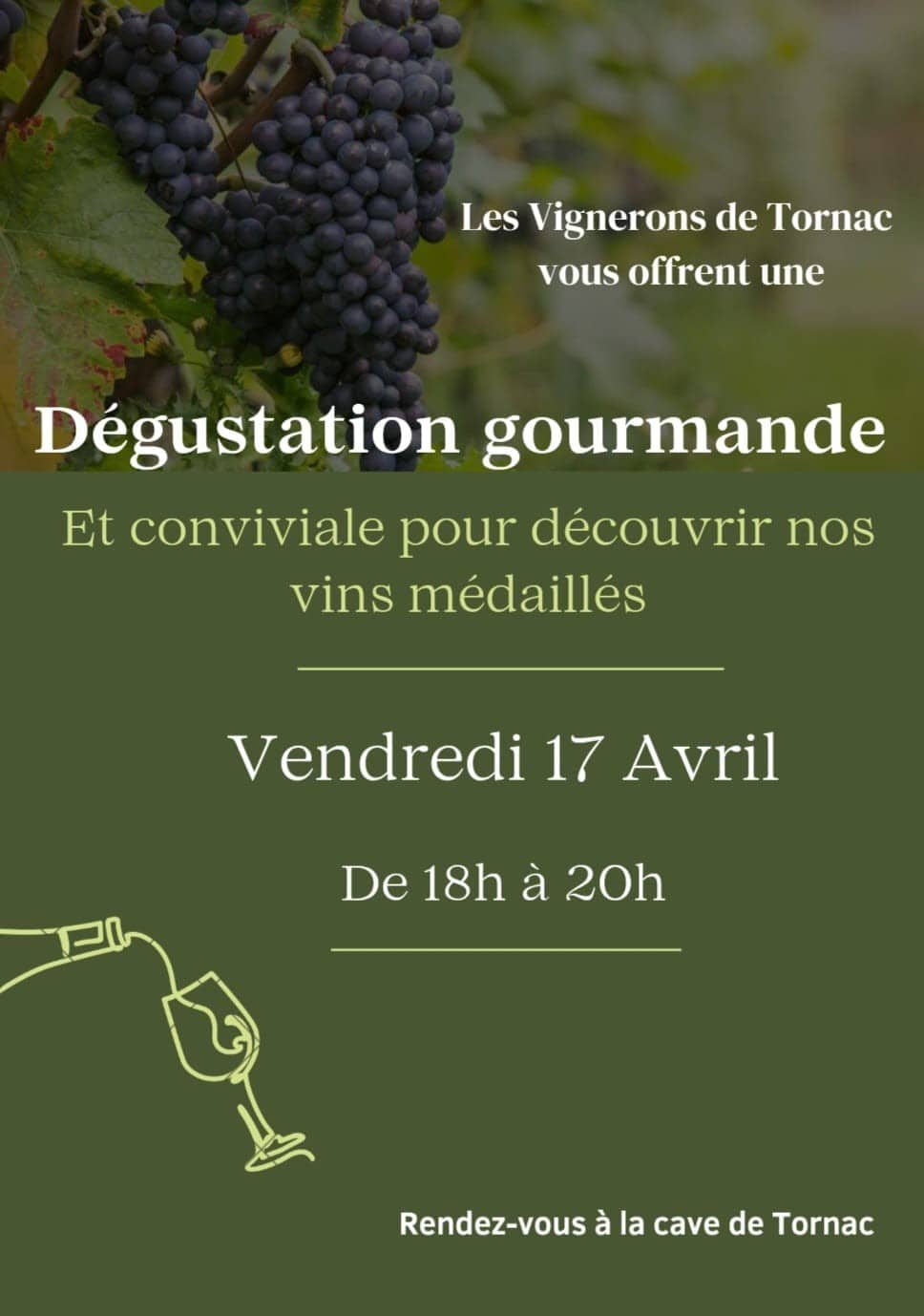 Degustation gratuite 17 avril 2026
