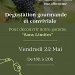 Degustation gratuite 22 mai 2026
