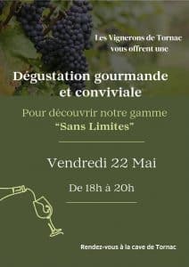Degustation gratuite 22 mai 2026