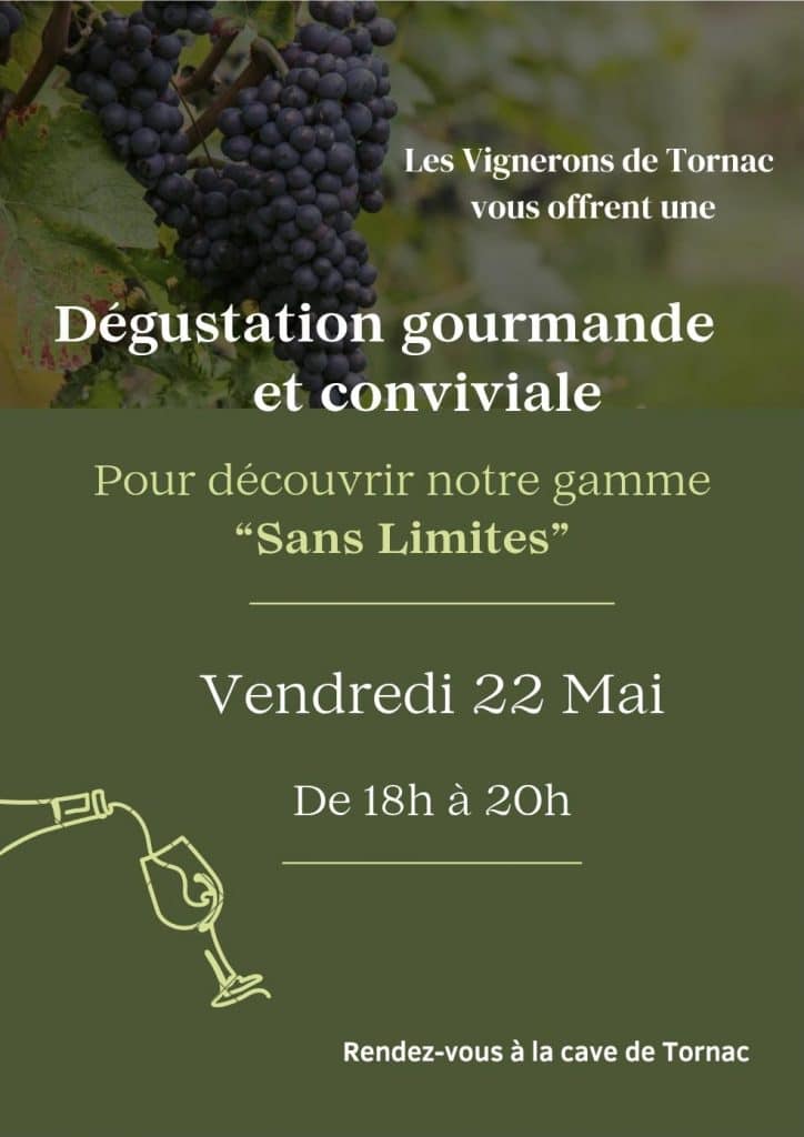 Degustation gratuite 22 mai 2026