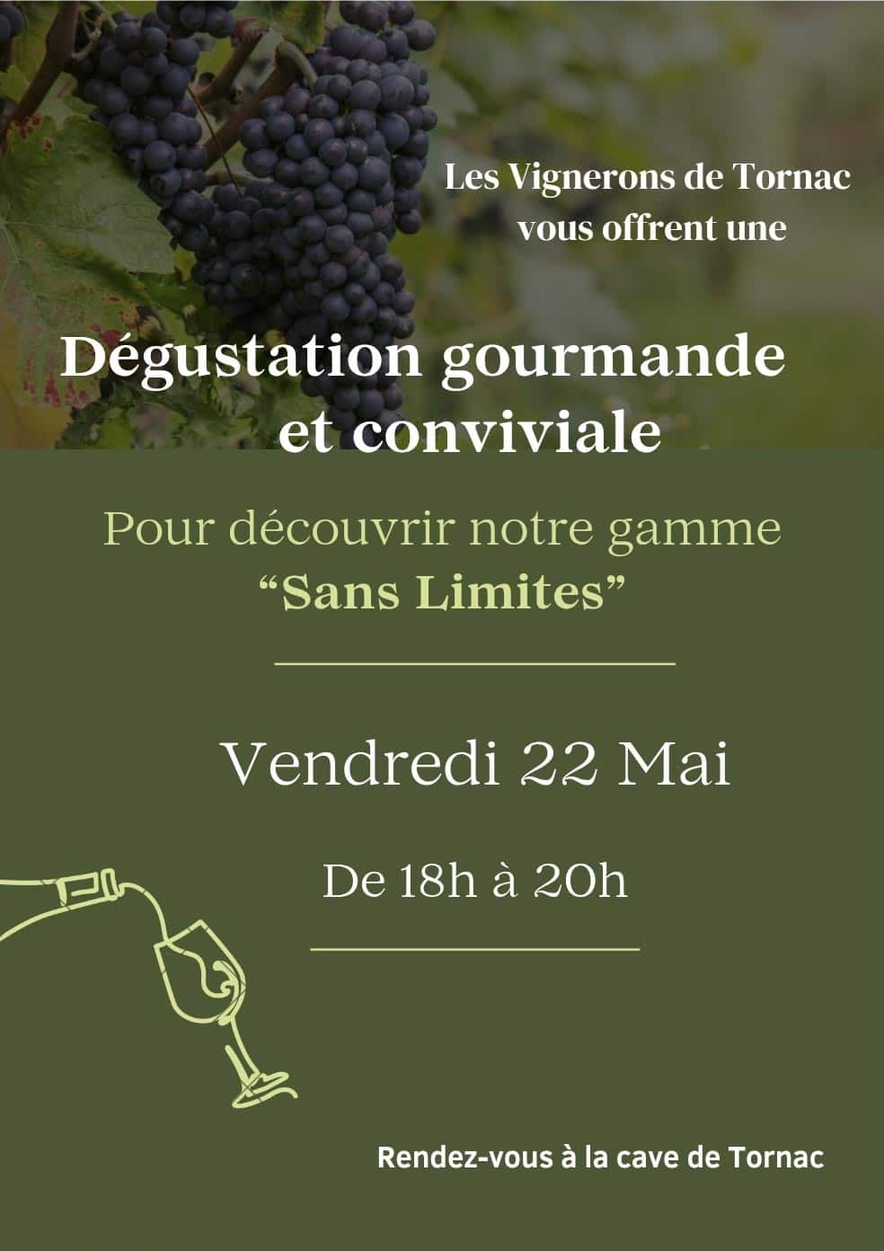 Degustation gratuite 22 mai 2026